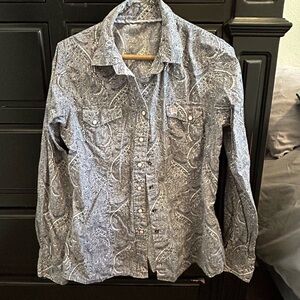 CINCH Womens Paisley Pearlsnap